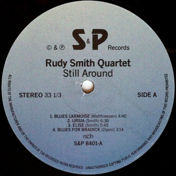 Rudy Smith Quartet – Still Around LP vinyl record, image 3 of 5