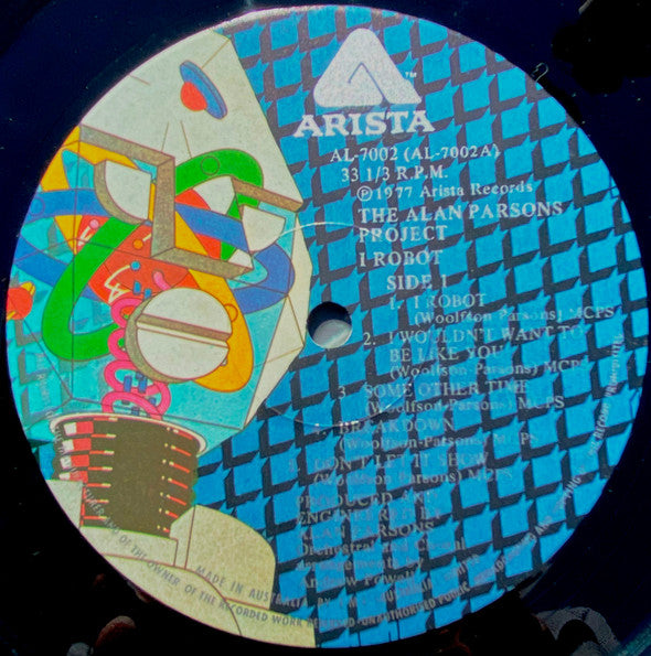 The Alan Parsons Project – I Robot LP vinyl record, image 3 of 4