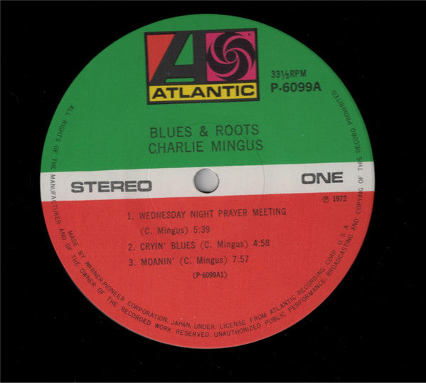 Charles Mingus – Blues & Roots LP vinyl record, image 3 of 4