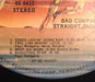 Bad Company – Straight Shooter LP vinyl record, image 7 of 7