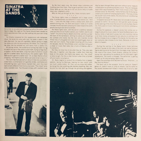 Frank Sinatra, Count Basie Orchestra – Sinatra At The Sands (2xLP) LP vinyl record, image 2 of 10