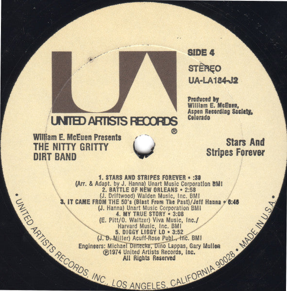 Nitty Gritty Dirt Band – Stars And Stripes Forever (2xLP) LP vinyl record, image 7 of 10
