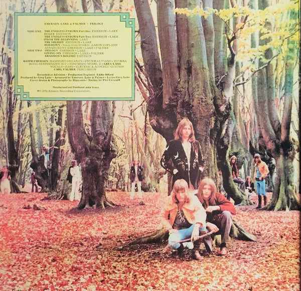 Emerson, Lake & Palmer – Trilogy LP vinyl record, image 3 of 6