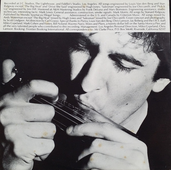 Stan Ridgway – The Big Heat LP vinyl record, image 4 of 6