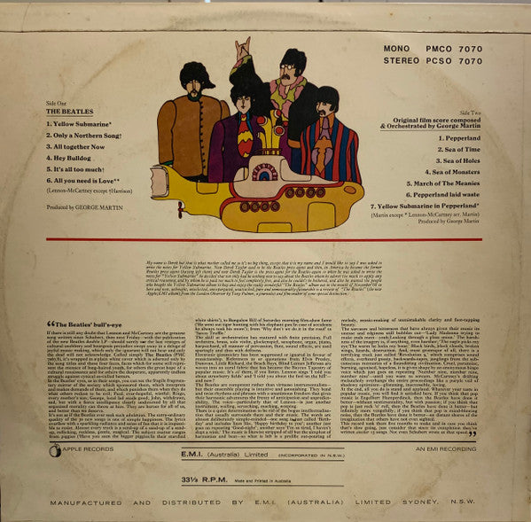The Beatles – Yellow Submarine LP vinyl record, image 4 of 4