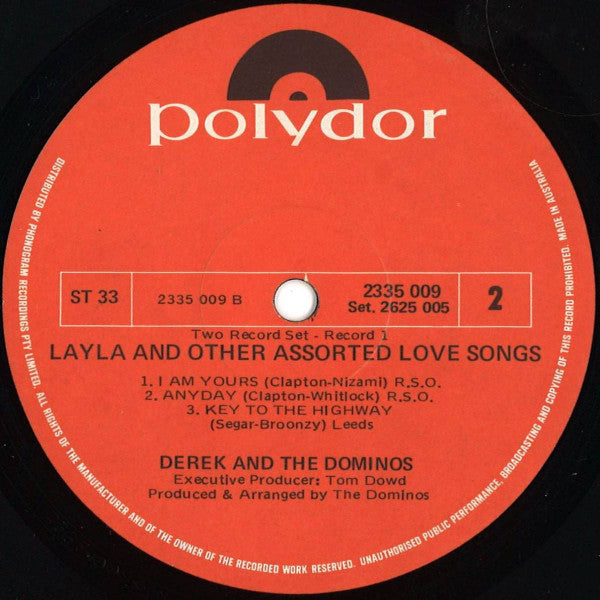 Derek & The Dominos – Layla And Other Assorted Love Songs (2xLP) LP vinyl record, image 6 of 8