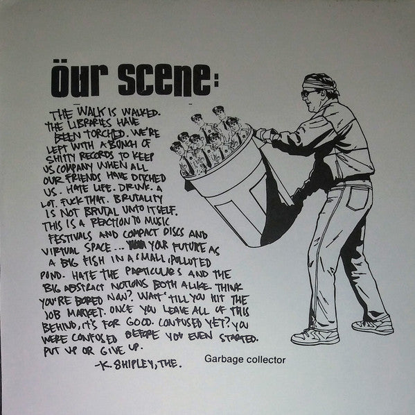 Laceration, The K. Shipley – Laceration / East Coast Super Stars 7" vinyl record, image 7 of 9