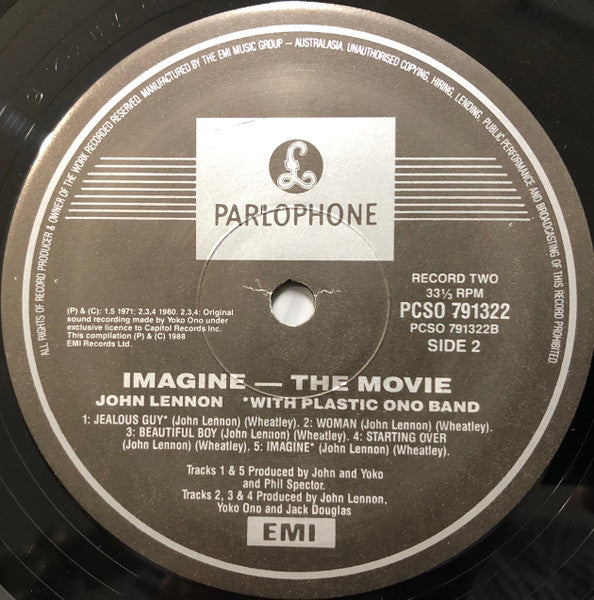 John Lennon – Imagine (Music From The Motion Picture) (2xLP) LP vinyl record, image 8 of 8