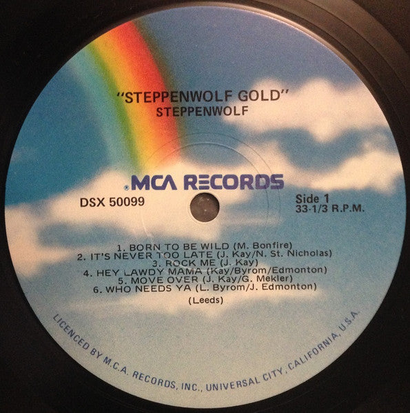 Steppenwolf – Gold (Their Great Hits) LP vinyl record, image 3 of 4
