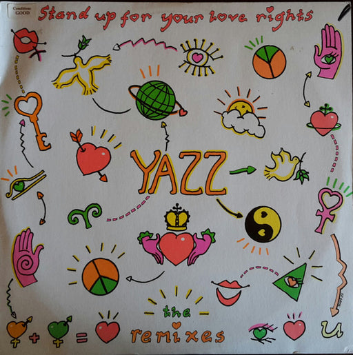 Yazz – Stand Up For Your Love Rights (The Remixes) 12" vinyl record, image 1 of 4