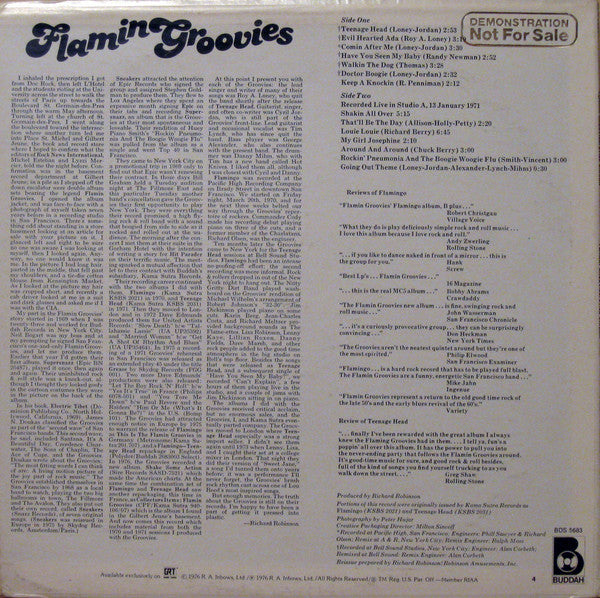 The Flamin' Groovies – Still Shakin LP vinyl record, image 2 of 4