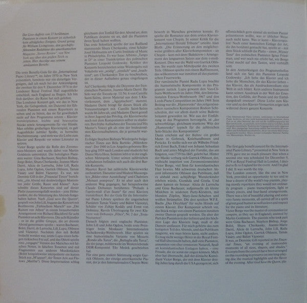 Various – 13 Pianos Live In Concert LP vinyl record, image 2 of 6