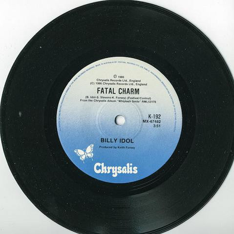 Billy Idol – Don't Need A Gun 7" vinyl record, image 4 of 4