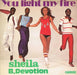 Sheila & B. Devotion – You Light My Fire 7" vinyl record, image 1 of 5