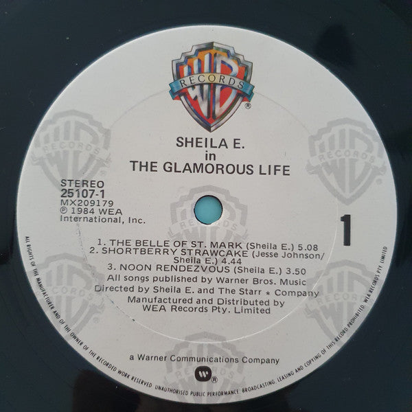 Sheila E. – In The Glamorous Life LP vinyl record, image 2 of 3