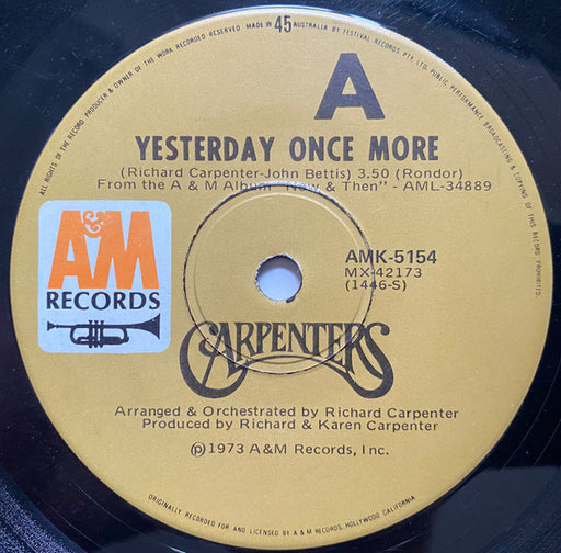 Carpenters – Yesterday Once More