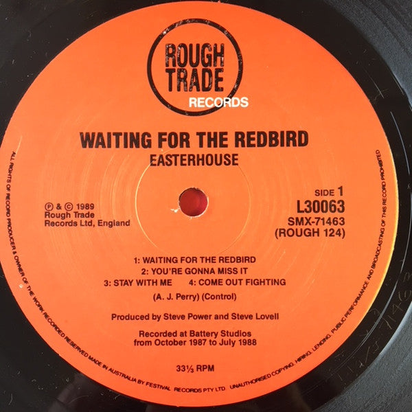 Easterhouse – Waiting For The Redbird LP vinyl record, image 3 of 6