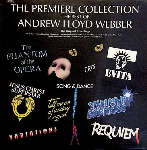 Various, Andrew Lloyd Webber – The Premiere Collection - The Best Of Andrew Lloyd Webber LP vinyl record, image 1 of 5