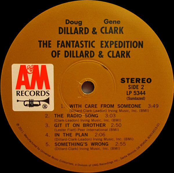 Dillard & Clark – The Fantastic Expedition Of Dillard & Clark LP vinyl record, image 4 of 5