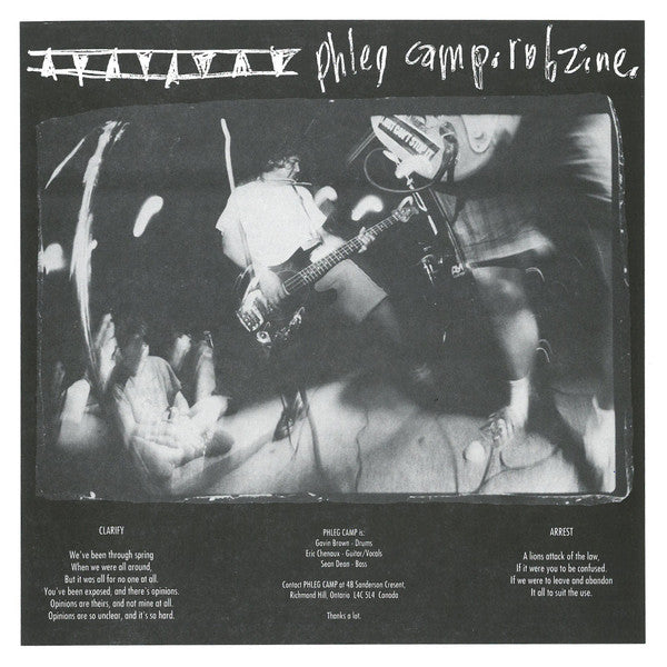 Fuel, Phleg Camp – Fuel / Phleg Camp 7" vinyl record, image 4 of 6