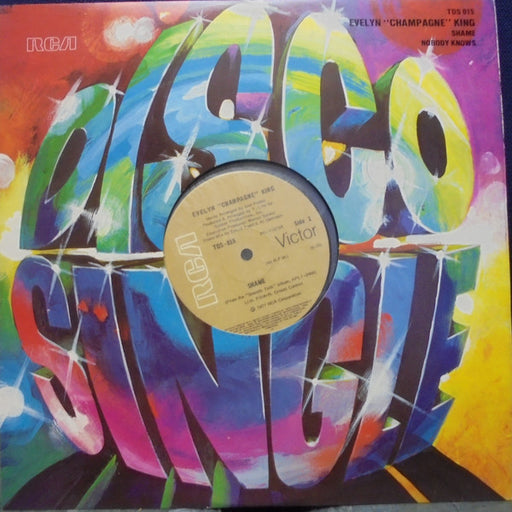 Evelyn King – Shame 12" vinyl record, image 1 of 4