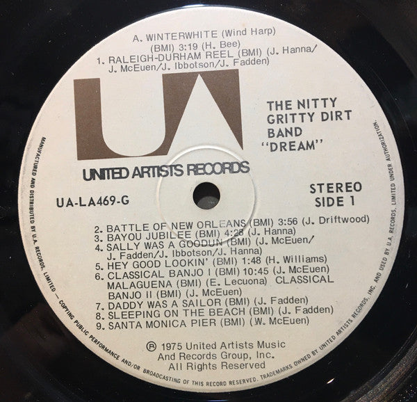 Nitty Gritty Dirt Band – Dream LP vinyl record, image 3 of 8