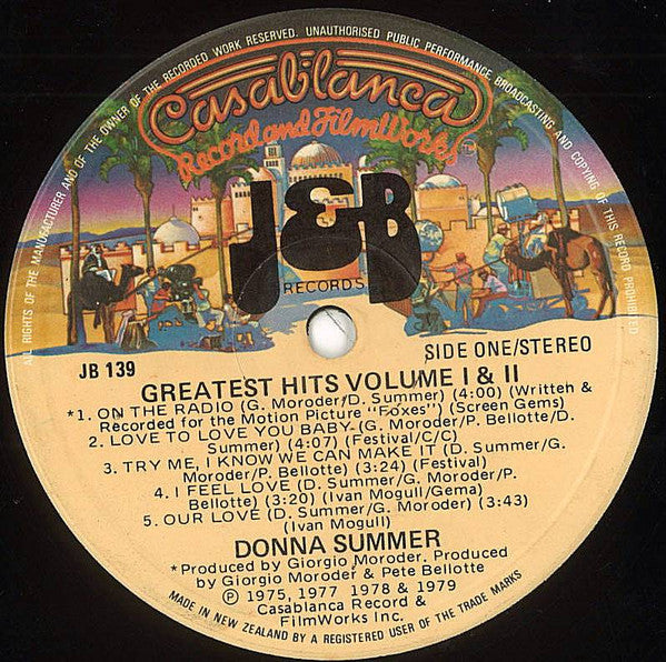 Donna Summer – Greatest Hits Volumes I & II (2xLP) LP vinyl record, image 3 of 6