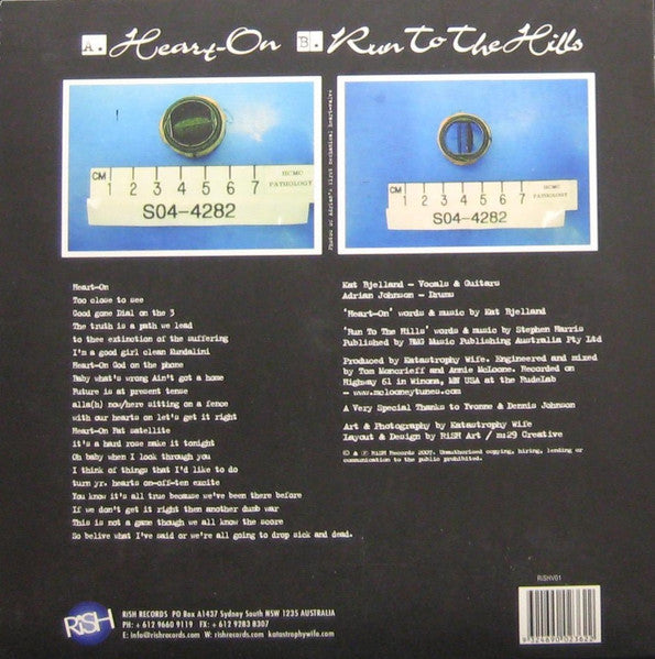 Katastrophy Wife – Heart-On 7" vinyl record, image 2 of 4