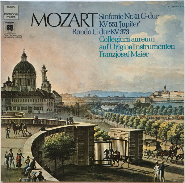 Wolfgang Amadeus Mozart, Collegium Aureum, Franzjosef Maier – Sinfonie Nr. 41 C-Dur KV 551 'Jupiter' · Rondo C-Dur KV 373 LP vinyl record, image 1 of 6