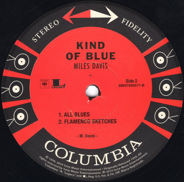 Miles Davis – Kind Of Blue LP vinyl record, image 4 of 6
