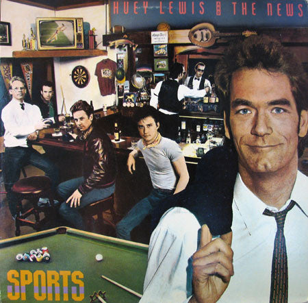 Huey Lewis & The News – Sports LP vinyl record, image 1 of 6