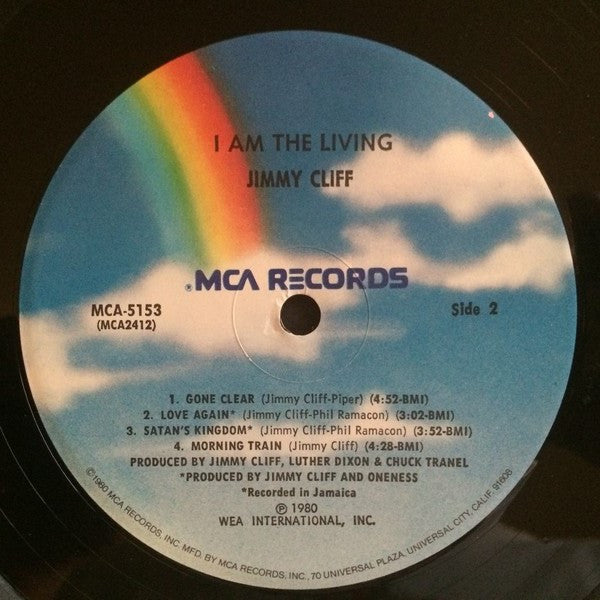 Jimmy Cliff – I Am The Living LP vinyl record, image 4 of 6