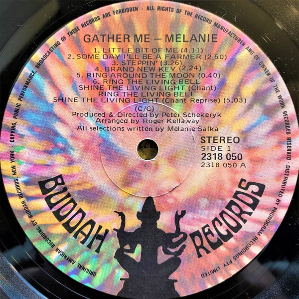 Melanie – Gather Me LP vinyl record, image 6 of 8