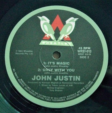 John Justin – It's Magic 12" vinyl record, image 4 of 4