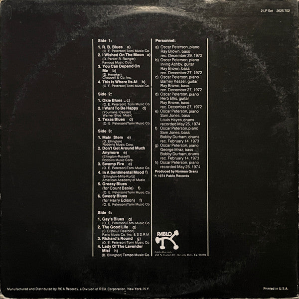Oscar Peterson – The History Of An Artist (2xLP) LP vinyl record, image 4 of 8