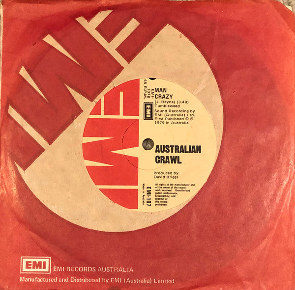 Australian Crawl – Beautiful People 7" vinyl record, image 4 of 4