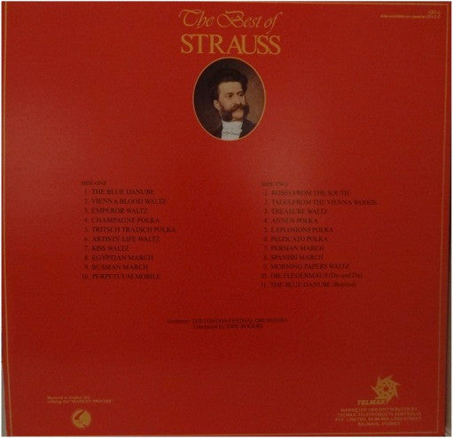 Johann Strauss Jr. – The Best Of Strauss LP vinyl record, image 2 of 4