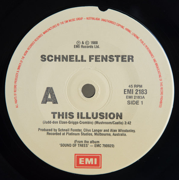 Schnell Fenster – This Illusion 7" vinyl record, image 3 of 4