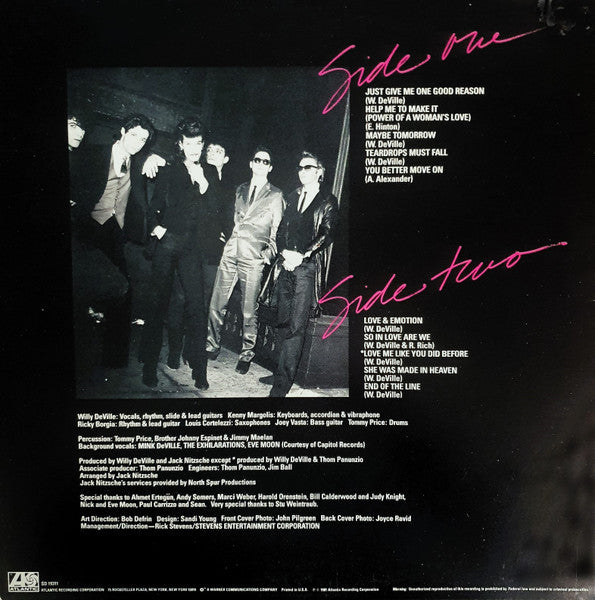 Mink DeVille – Coup De Grâce LP vinyl record, image 2 of 4
