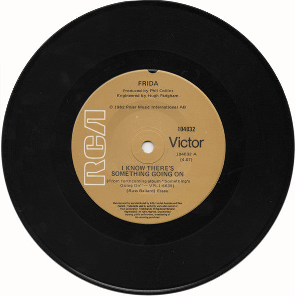 Frida – I Know There's Something Going On 7" vinyl record, image 5 of 6