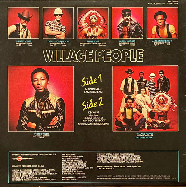 Village People – Macho Man LP vinyl record, image 2 of 4