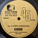 Blue Ruin, Olympic Sideburns – Music Station Records Volume 1 No. 1 7" vinyl record, image 3 of 6