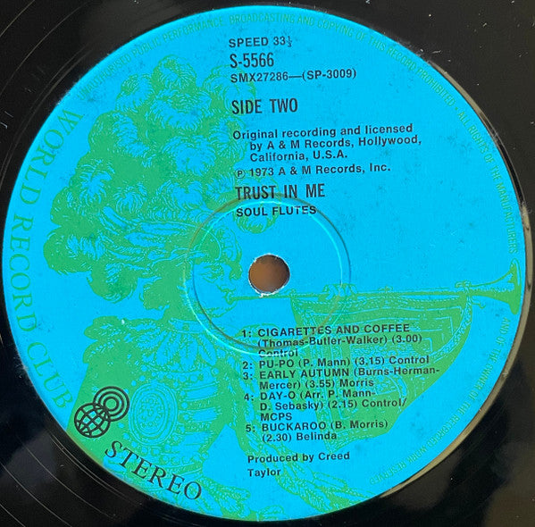 Soul Flutes – Trust In Me LP vinyl record, image 4 of 4