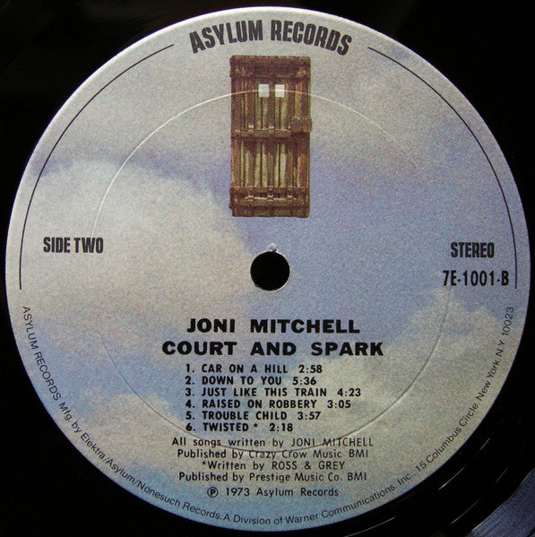 Joni Mitchell – Court And Spark LP vinyl record, image 6 of 7