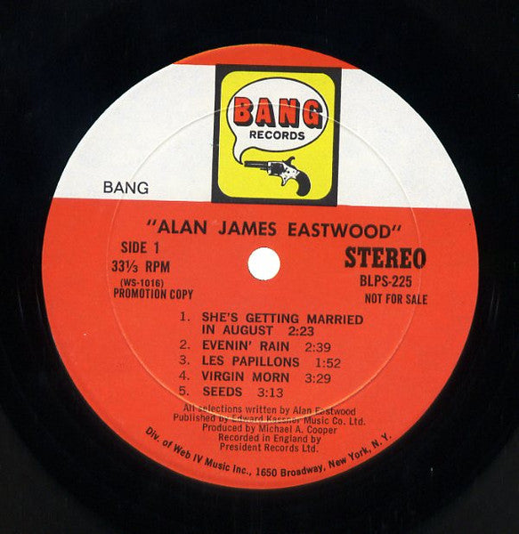 Alan James Eastwood – Alan James Eastwood LP vinyl record, image 3 of 4