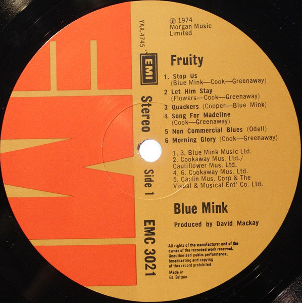 Blue Mink – Fruity LP vinyl record, image 2 of 4