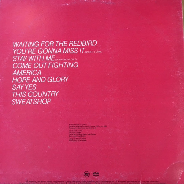 Easterhouse – Waiting For The Redbird LP vinyl record, image 2 of 6