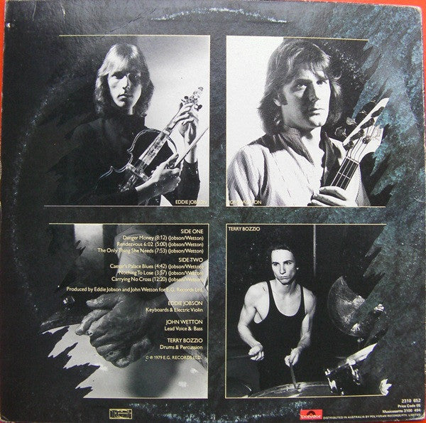 UK – Danger Money LP vinyl record, image 2 of 8