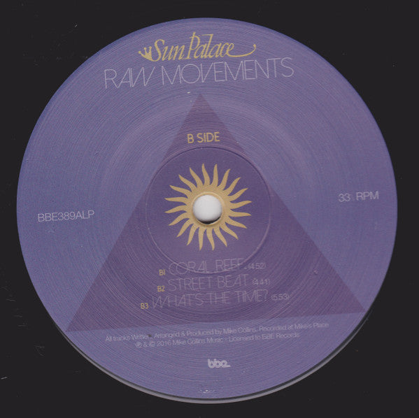 Sun Palace – Raw Movements / Rude Movements (2xLP) LP vinyl record, image 6 of 8