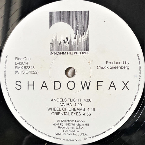Shadowfax – Shadowfax LP vinyl record, image 5 of 6